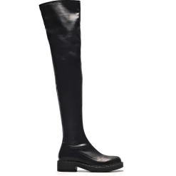 The Commander Stretch Thigh High Boots