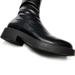 The Commander Stretch Thigh High Boots