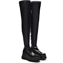 The Elevation Plus Size Thigh High Boots