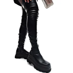 The Elevation Plus Size Thigh High Boots
