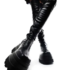 The Elevation Stretch Thigh High Boots