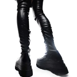 The Elevation Stretch Thigh High Boots