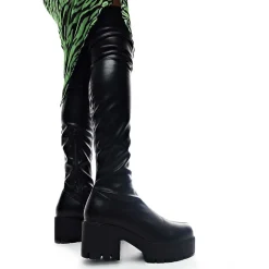 The Harmony Plus Size Thigh High Boots