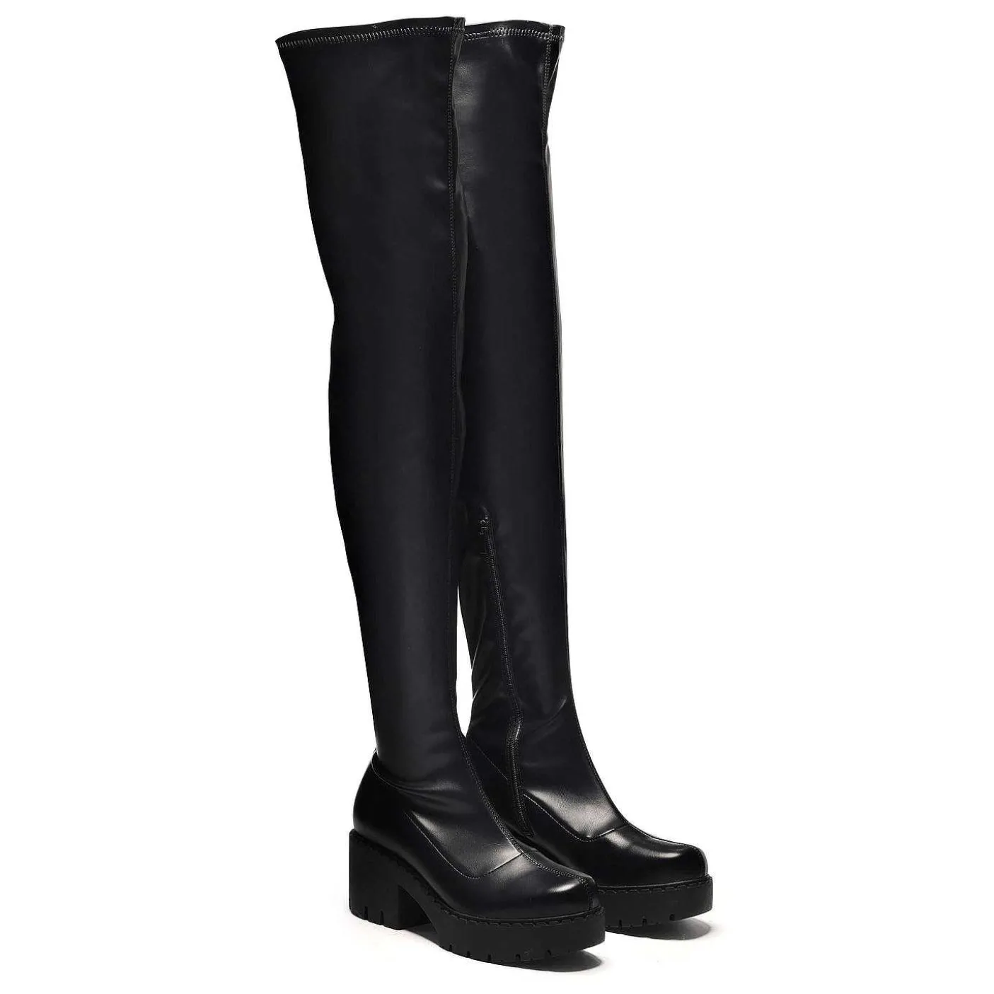 The Harmony Plus Size Thigh High Boots