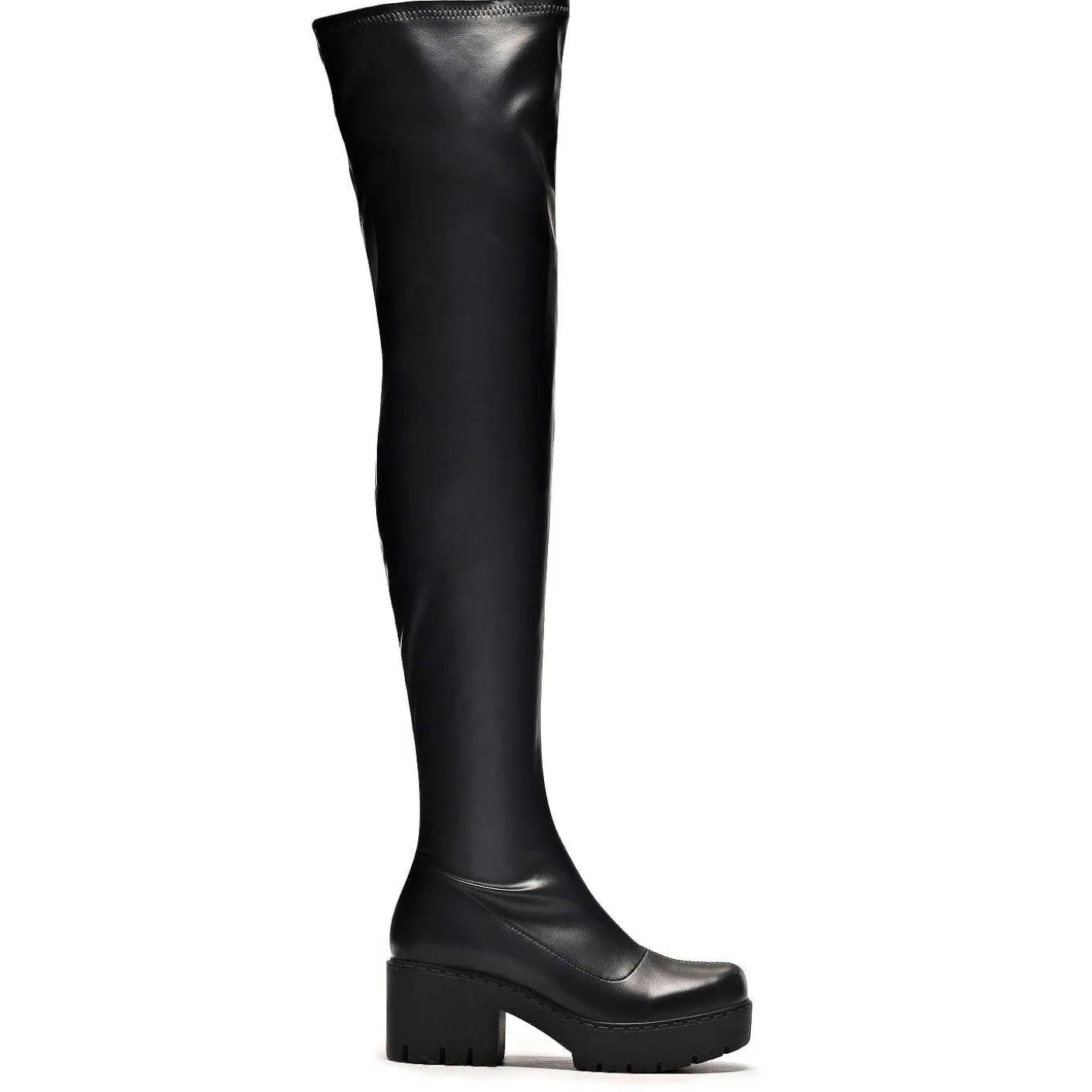 The Harmony Plus Size Thigh High Boots