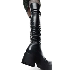 The Harmony Plus Size Thigh High Boots