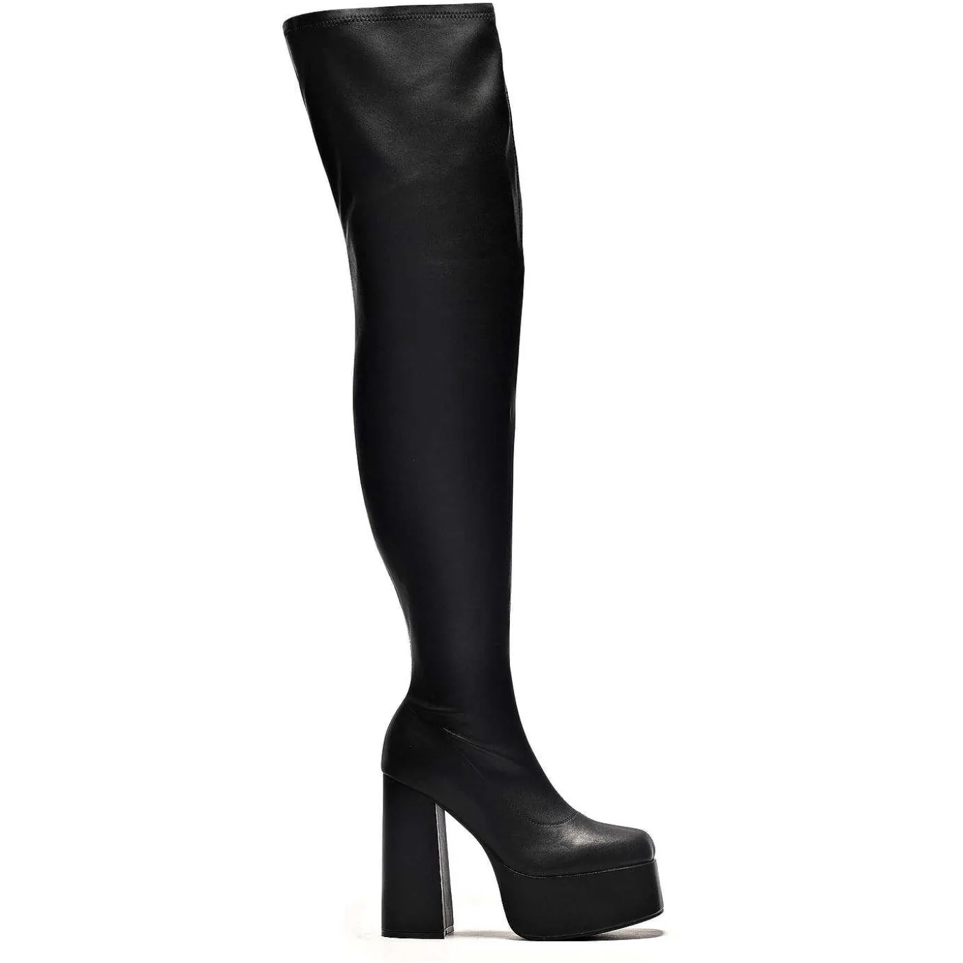 The Redemption Plus Size Thigh High Boots