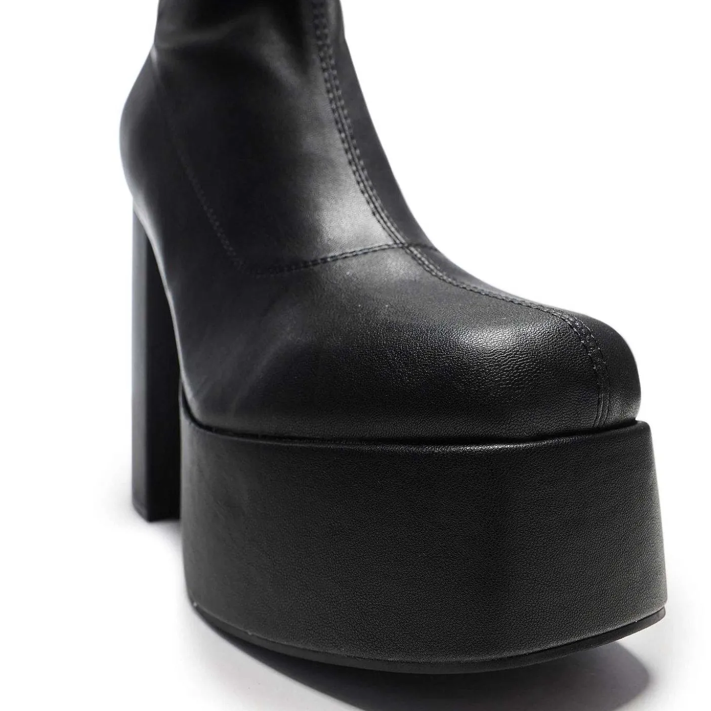The Redemption Plus Size Thigh High Boots