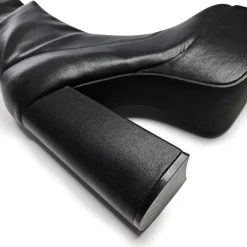 The Redemption Stretch Thigh High Boots