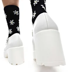 Tira Mary Jane Shoes 'White Washout Edition'