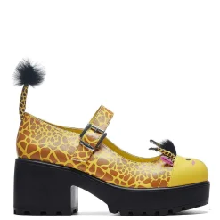 Tira Mary Janes 'Grazing Giraffe Edition' | Koi Footwear
