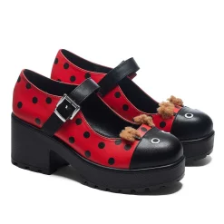 Tira Mary Janes 'Lucky Ladybird Edition' | Koi Footwear