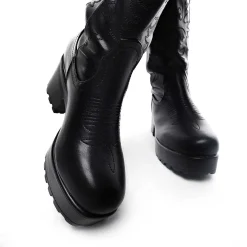 Wintu Long Chunky Western Boots
