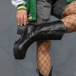 Wintu Long Chunky Western Boots