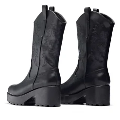 Wintu Long Chunky Western Boots
